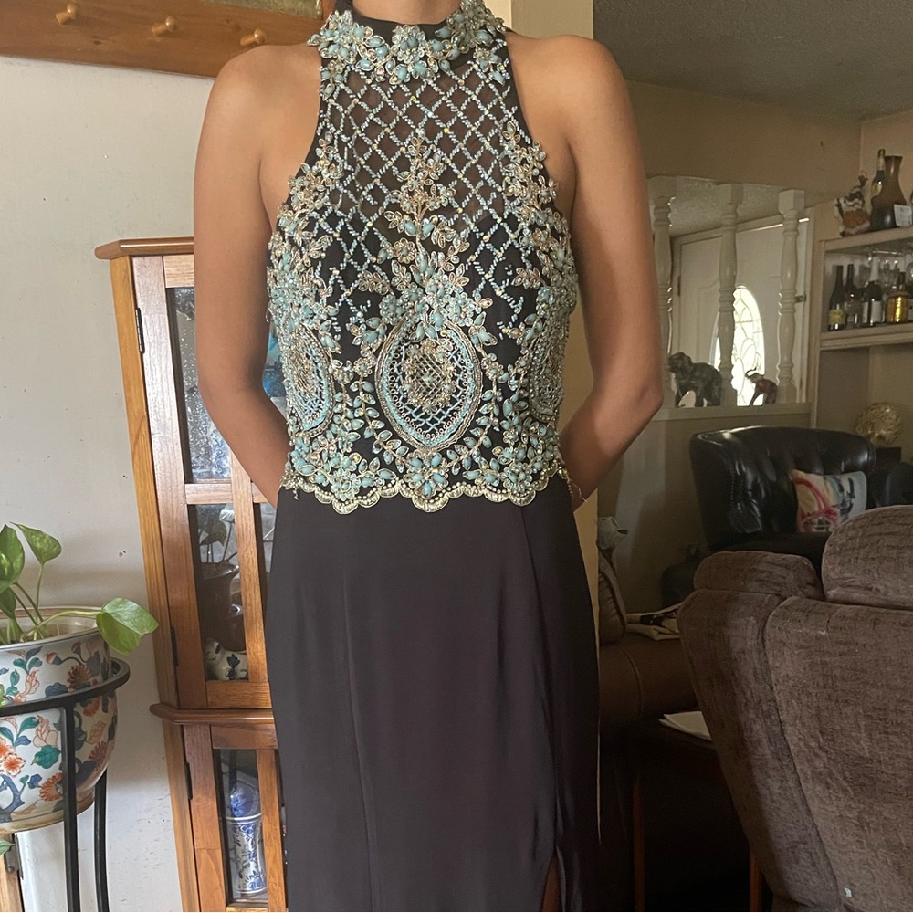 Size small, only used once, and not ripped.